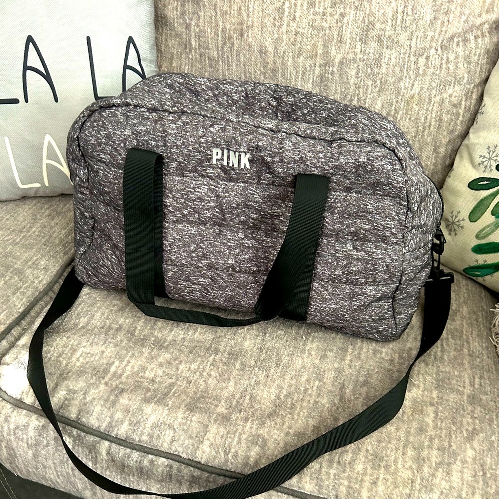 PINK duffel